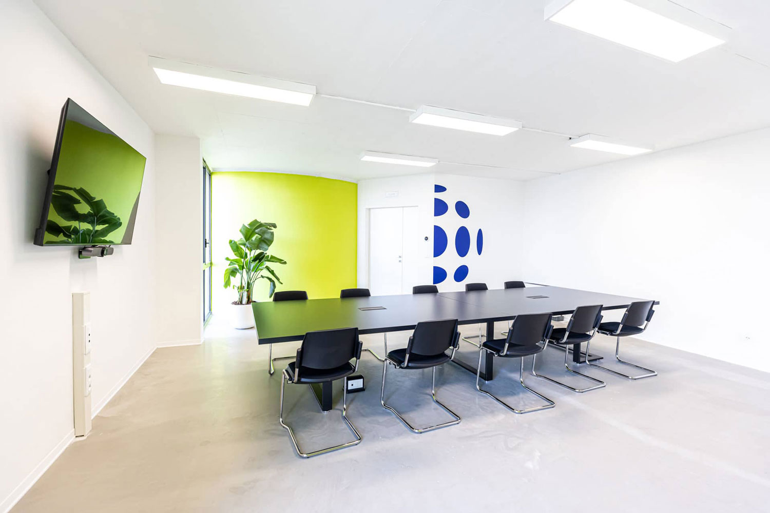 Land in Bo interiors, meeting room